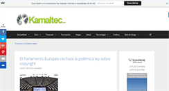 Desktop Screenshot of kamaltec.com